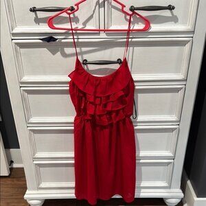 Forever 21 Red Spaghetti Strap Sundress
